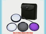 CowboyStudio 5 in1 Lens UV/FLD/CPL Filter Kit w/ White Balance/Filter Pouch 77mm 5IN1 FILTER