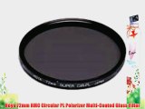 Hoya 72mm HMC Circular PL Polarizer Multi-Coated Glass Filter