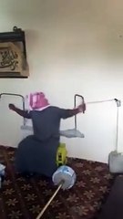 Salle de musculation du bled