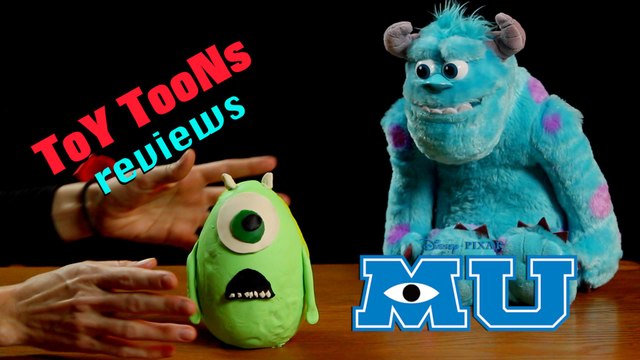 Monsters Inc. Mike Wazowski Egg Surprise Huevos Sorpresa!