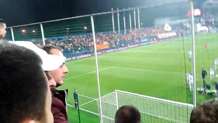 Montenegro vs Russia - torch, 27.03.2015. HD