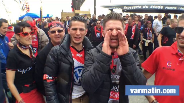 Les Toulonnais lancent le pilou pilou à Marseille