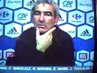 Raymond domenech itw Lequipe TV