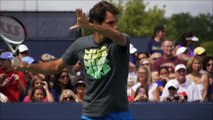 Roger Federer Slow Motion - Forehand & Backhand -Video Analisi [ Alta Qualità ]