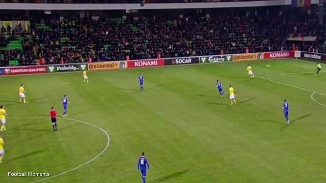 Incroyable but gag de Zlatan Ibrahimovic (Suède vs Moldavie)