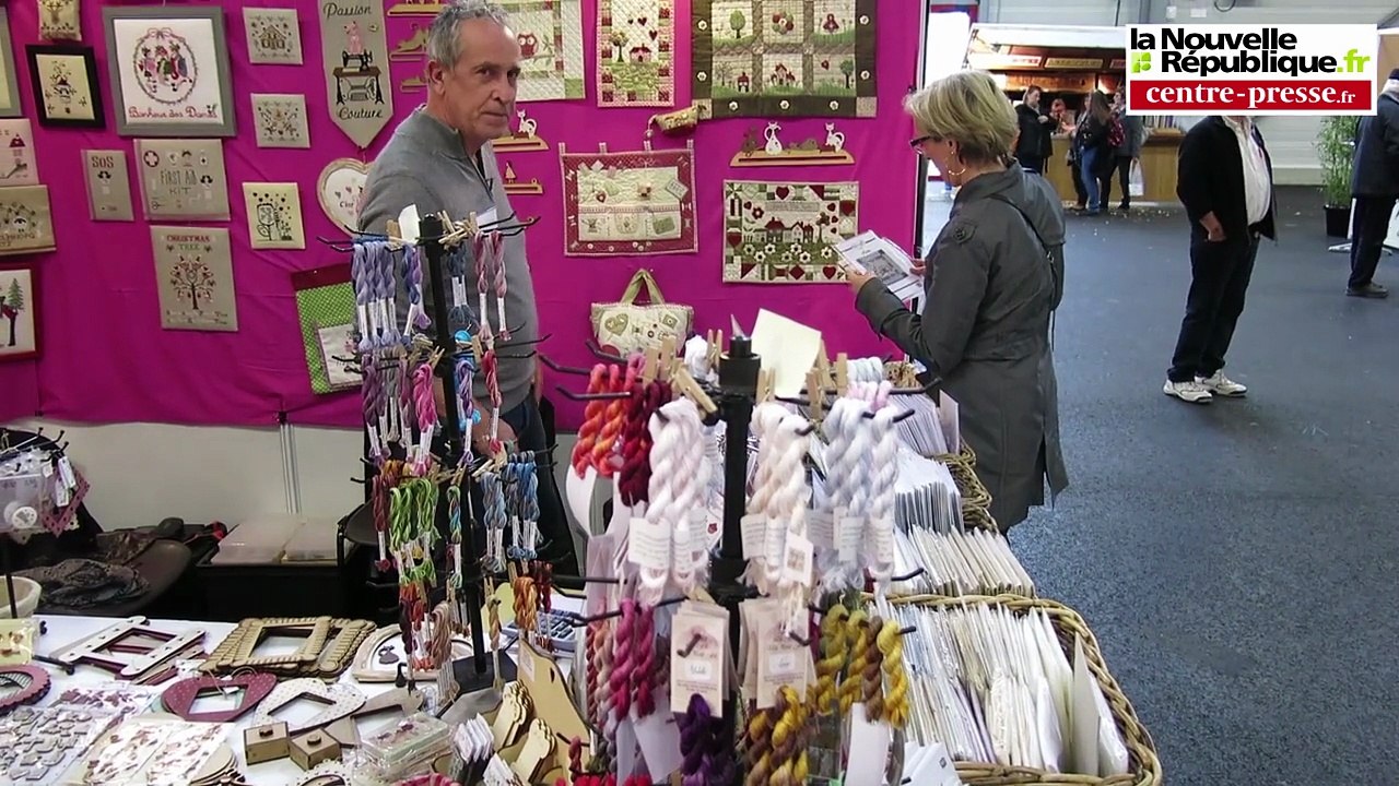 VIDEO. Poitiers : des idées pour créer au salon des loisirs créatifs