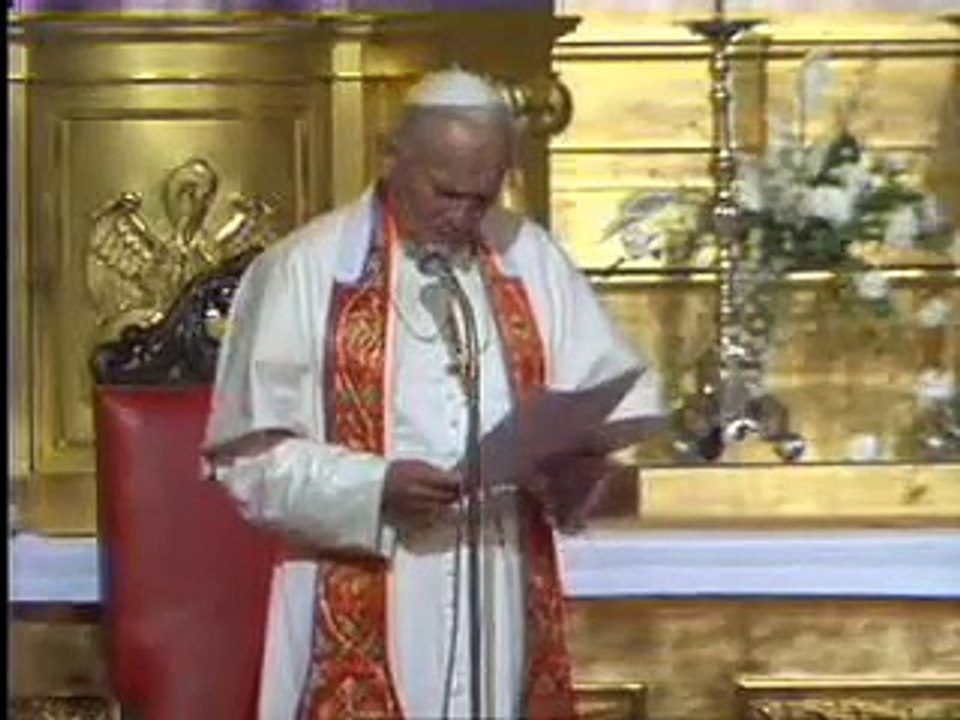 Jan Paweł II - Nie samym chlebem żyje człowiek