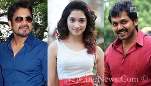 Tamanna replace Sruthi in Nagarjuna and Karthi movie - 123 Cine news - Tamil Cinema News