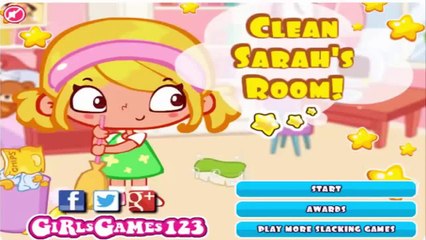《〒》♣ Puzzle games - Clean Sarahs room for kids