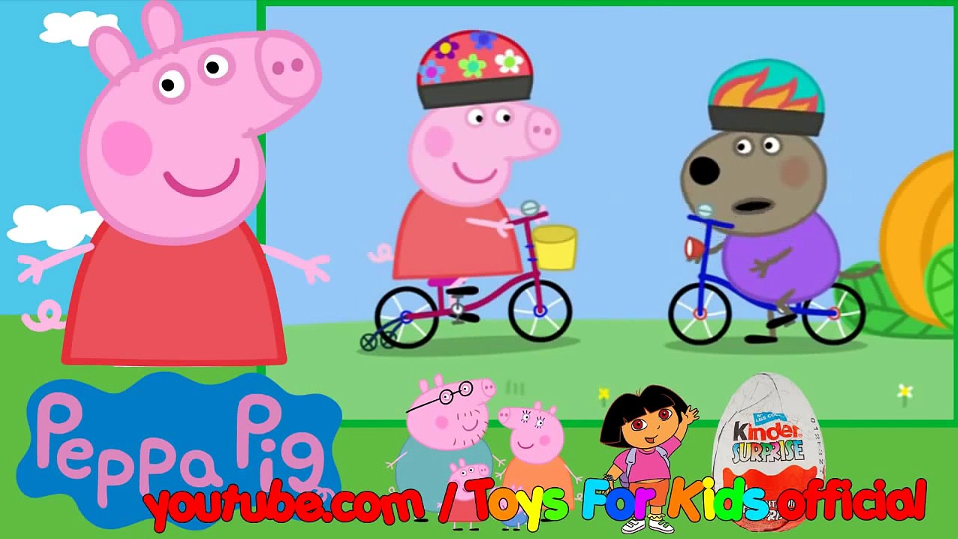 Peppa Peppa Pig | Go to Peppa Pig | Bicycles - video Dailymotion