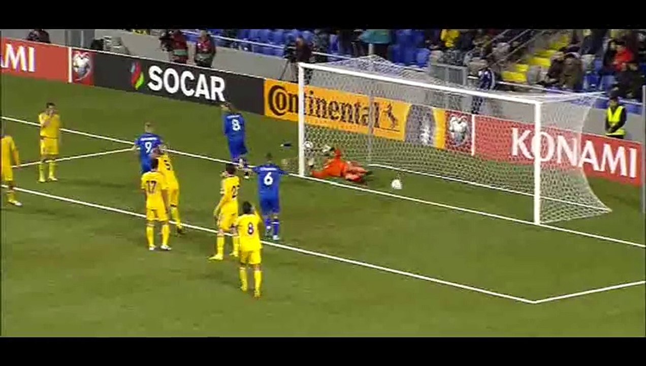 Goal Bjarnason - Kazakistan 0-2 Islanda - 28-03-2015 - Euro 2016