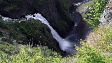 Cascade de Voringfoss Norvège