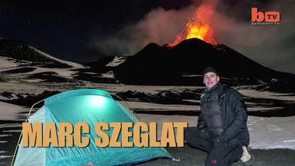 Rare Footage Of Volcanic Lightning