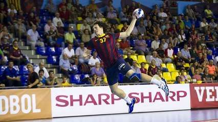 Un gol en tres segundos en el Barça de balonmano