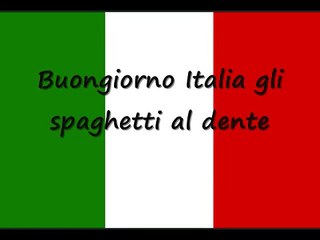L'italiano ( l asciatemi cantare ) Toto Cotugno - lyrics