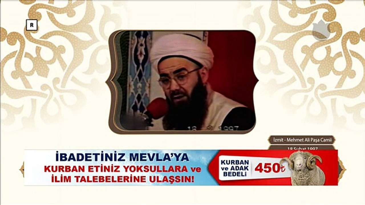 18. 02. 1997 Kısım 1 Cübbeli Ahmet Hoca Sohbeti Şeriatın İzahı