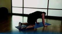 All Fours Quad Stretch Quadriceps Exercise for Male