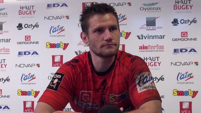 Rugby Top 14 - Florian Denos après Oyonnax - Brive (1ère partie)