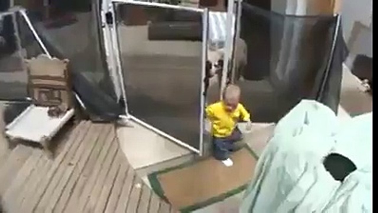 Funny Baby Swiming Child