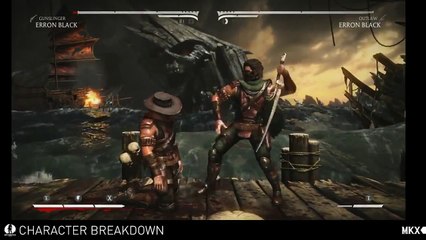 Mortal Kombat X - Erron Black Gameplay