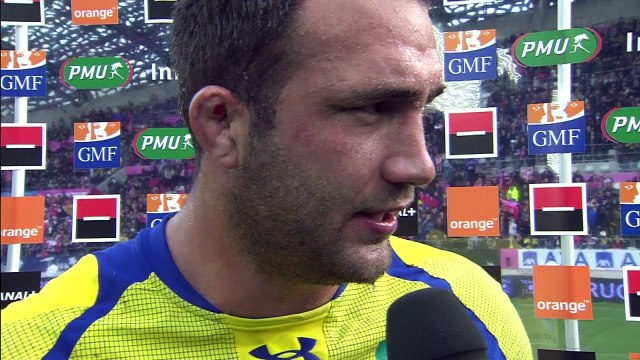 TOP14 - Stade Français-Clermont: Interview Alexandre Lapandry (CLE) - J21 - Saison 2014/2015