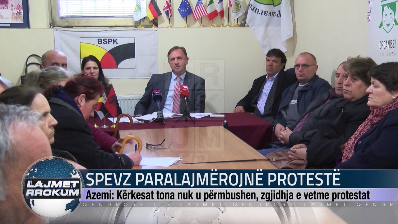 SPEVZ  PARALAJMËRON PROTESTË