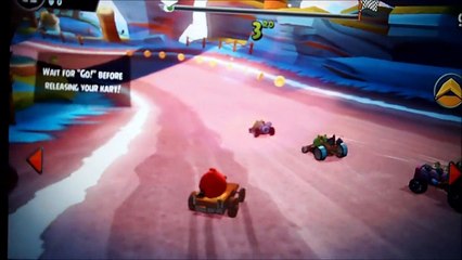 Angry Birds Go! Mobile phone/ Tablet Go-Kart Game Playtest & Review