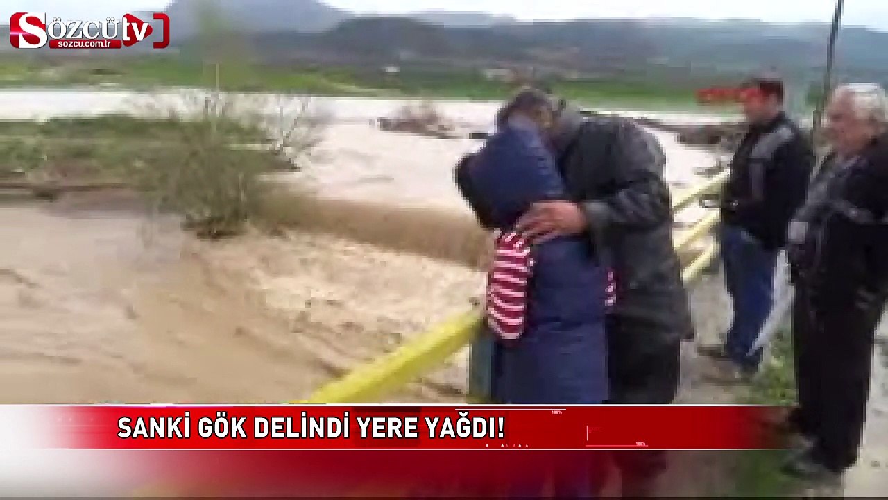 Sanki gök delindi!