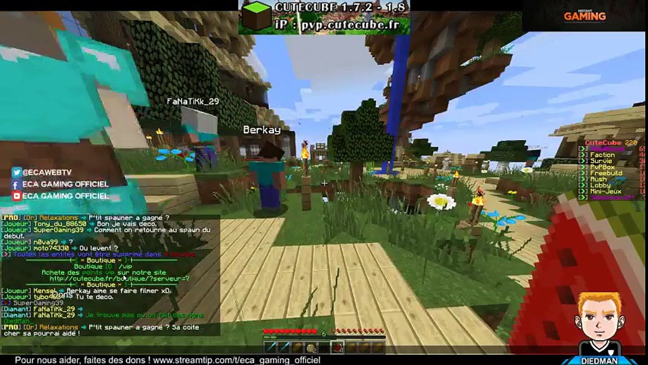 ECA - WebTV 1 / PVP.CUTECUBE.FR #6 / CSGO / (REPLAY)
