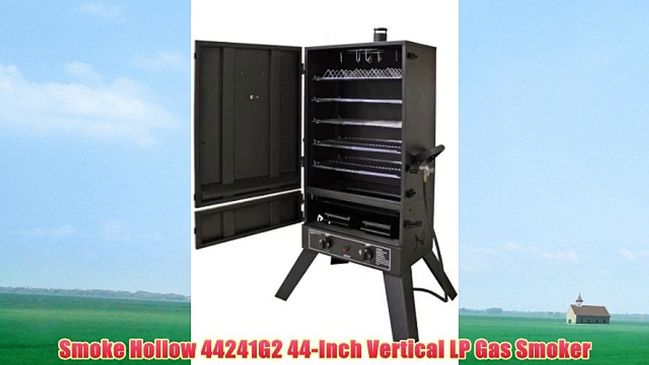Smoke Hollow 44241G2 44-Inch Vertical LP Gas Smoker