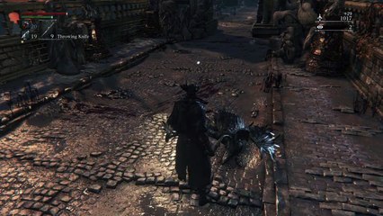 Bloodborne first boss first try FTW