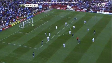 Nestor Renderos 0:1 Own Goal | El Salvador - Argentina 28.03.2015 HD