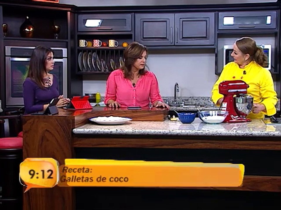 Receta: Galletas de coco