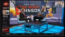The Rock  talks Muhammad Ali, John Cena, WWE comeback, Lebron, Hercules on Sportscenter 7152014 360p