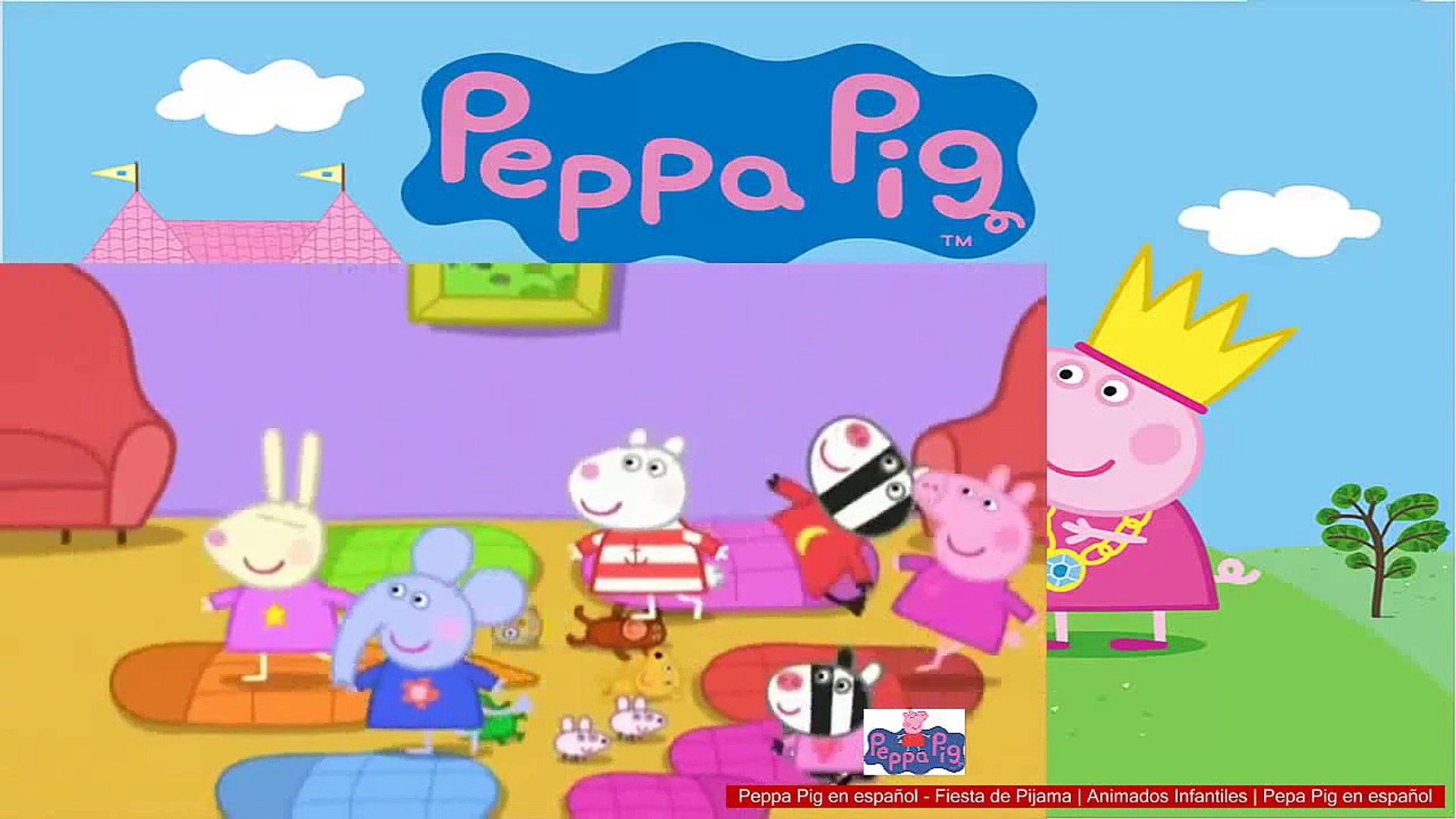 Peppa Pig en español - Fiesta de Pijama | Animados Infantiles | Pepa Pig en  español - video Dailymotion