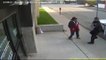 Shocking moment police officer kicks homeless man | RAW VIDEO - CCTV