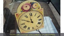 TARANTO, GINOSA   OROLOGIO ANTICO PITTATO EURO 380