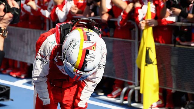 Magia Vettel, Sepang si tinge di rosso