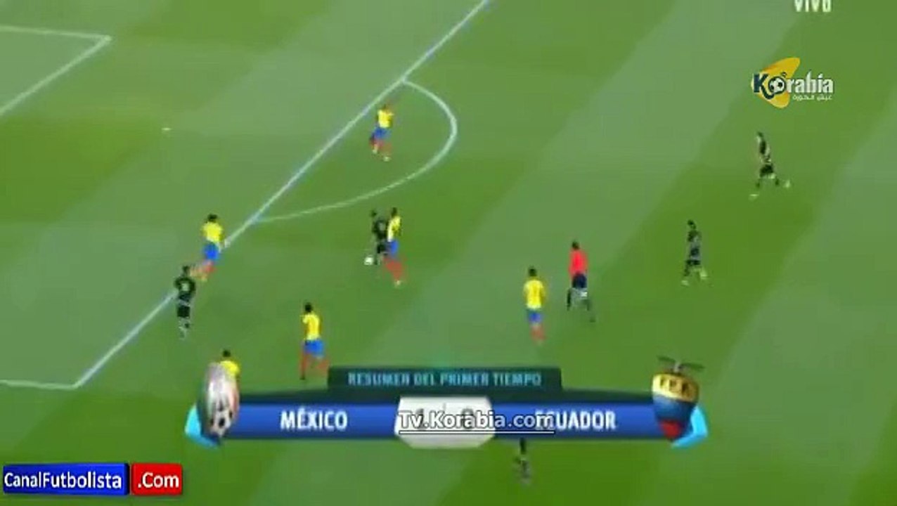 أهداف مباراة ( المكسيك VS الإكوادور ) ... مباراة ودية