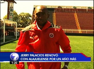 Jerry Palacios renovó un año más con la Liga