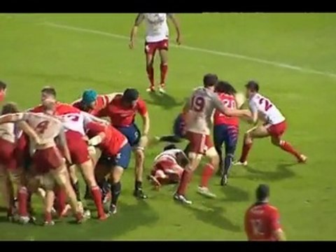 PRO D2, J25 – Aurillac - Dax: 42-6 - J25 - Saison 2014-2015