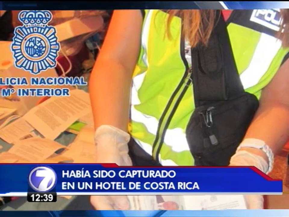 España niega a Costa Rica solicitud de extradición de supuesto narcotraficante