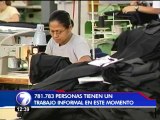 Más de 781.000 personas tienen un trabajo informal en el país