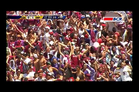 Gol Saprissa 1 - Alajuelense 0
