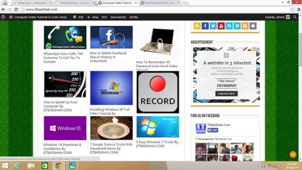 Complete Wordpresss 4.1.1 New Version 2015 Lacture 10 PakITNetwork
