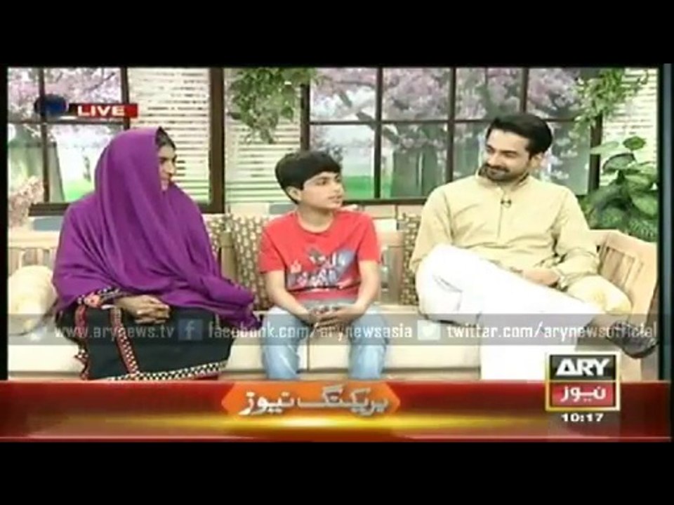 Most Talented child of Pakistan Abdul Qadeer (Medical Child Star) on ARY