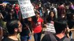 Diputados presentes en marcha estudiantil apoyan planteamientos de universitarios