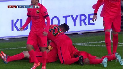 El Valencia promete expulsar de por vida al aficionado que agredió a Messi