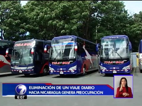 Nicas en Costa Rica molestos con Gobierno de Ortega por sanciones contra autobuseras ticas