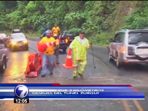 Tránsito no descarta cierres preventivos en Ruta 32